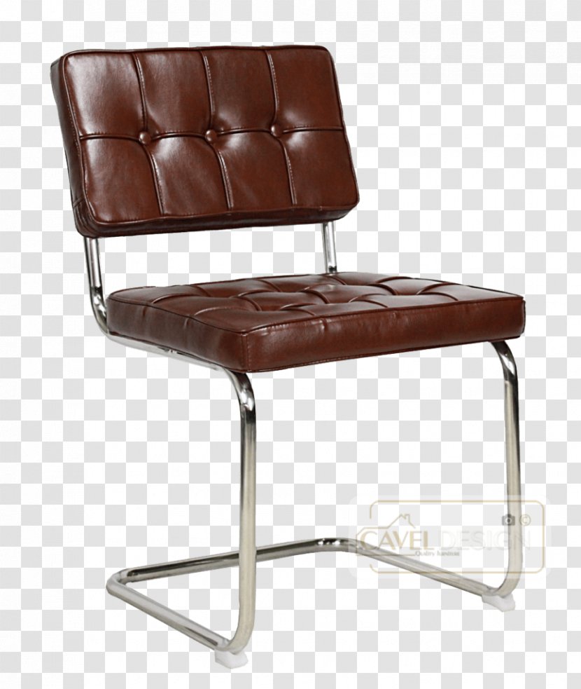 Eetkamerstoel Bauhaus Office & Desk Chairs Cognac - Oak - Chair Transparent PNG