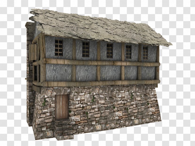 Building DeviantArt Castle - Countryside Stone House Transparent PNG
