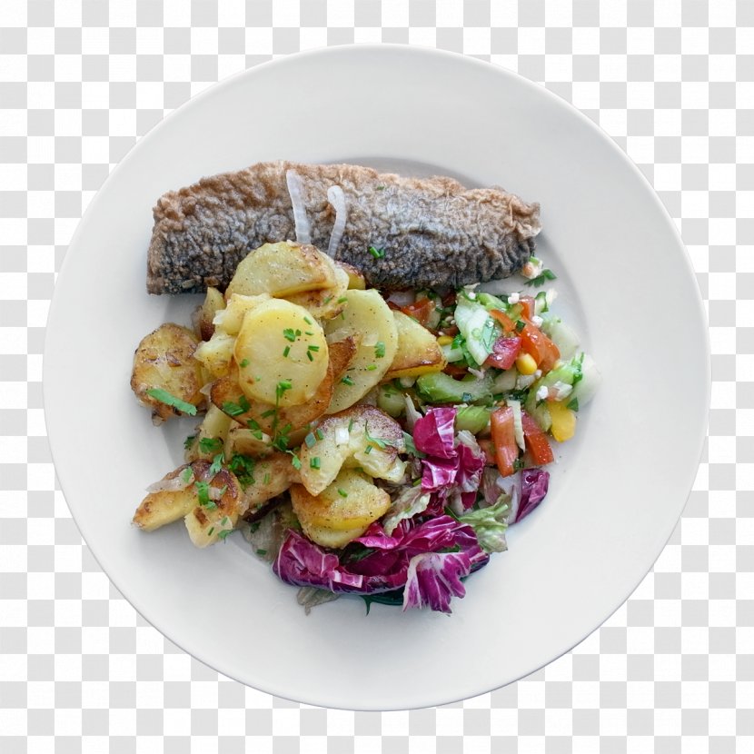 Side Dish Salad Restaurant Seafood - Plate Transparent PNG