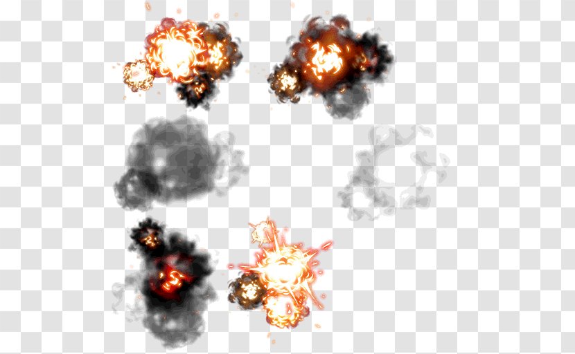 Explosion - Flower - Games Blasting Effect Transparent PNG