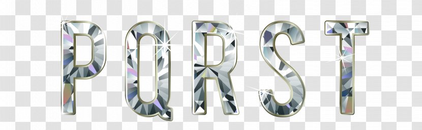 Diamond Letter Vexel - Hardware Accessory - Dazzling Alphabet Vector Material Transparent PNG