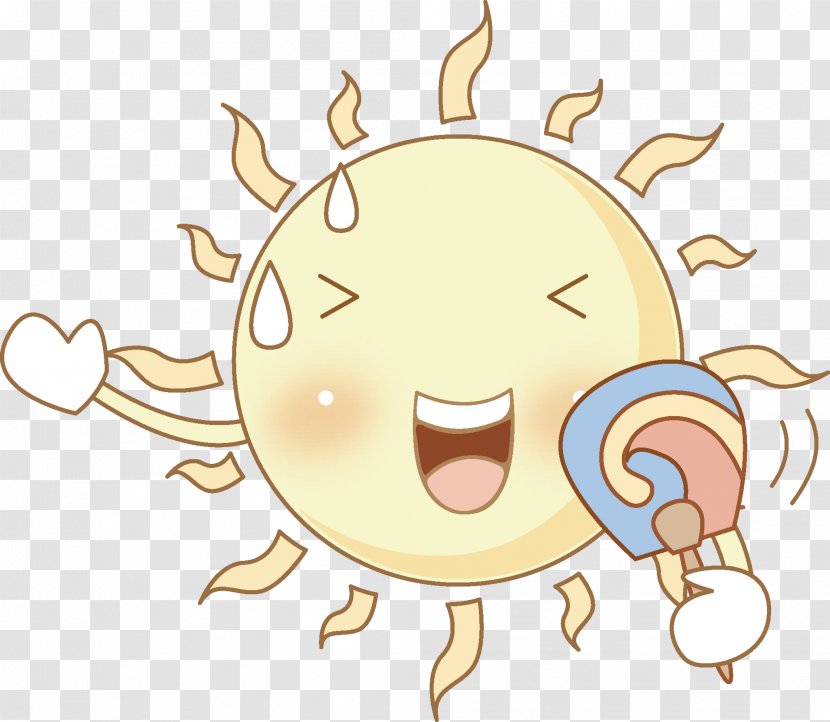 Weather Heat Wave Summer Illness U4e09u4f0f - Silhouette - Happy Sun Transparent PNG