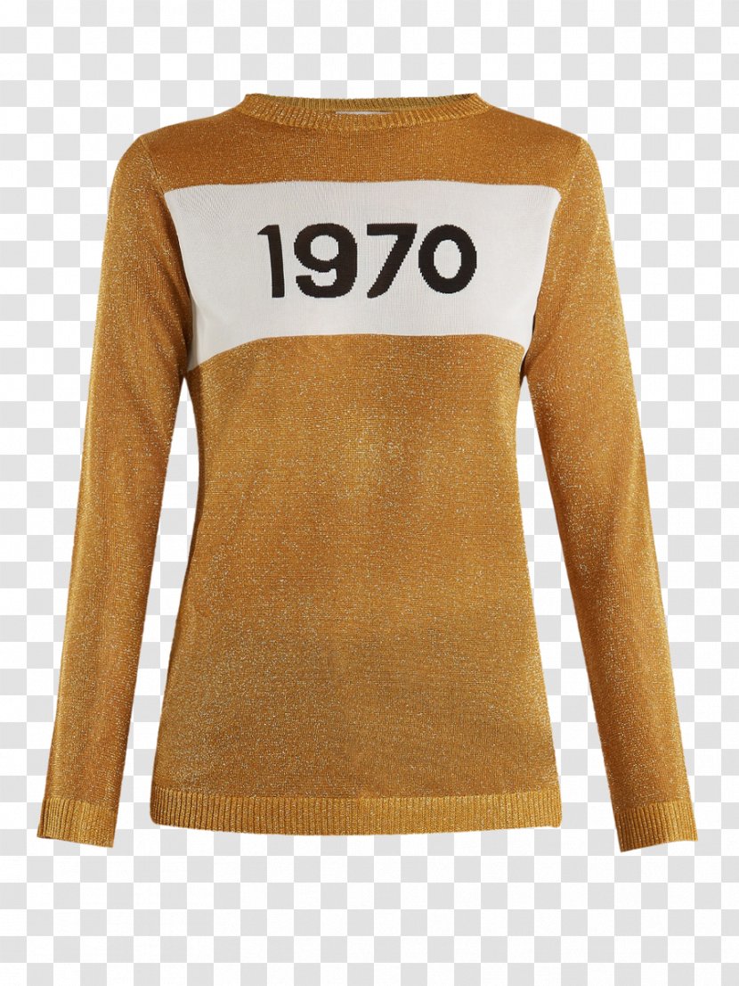 T-shirt Sweater Crew Neck Sleeve Fashion - Knitting - Intarsia Dado Transparent PNG