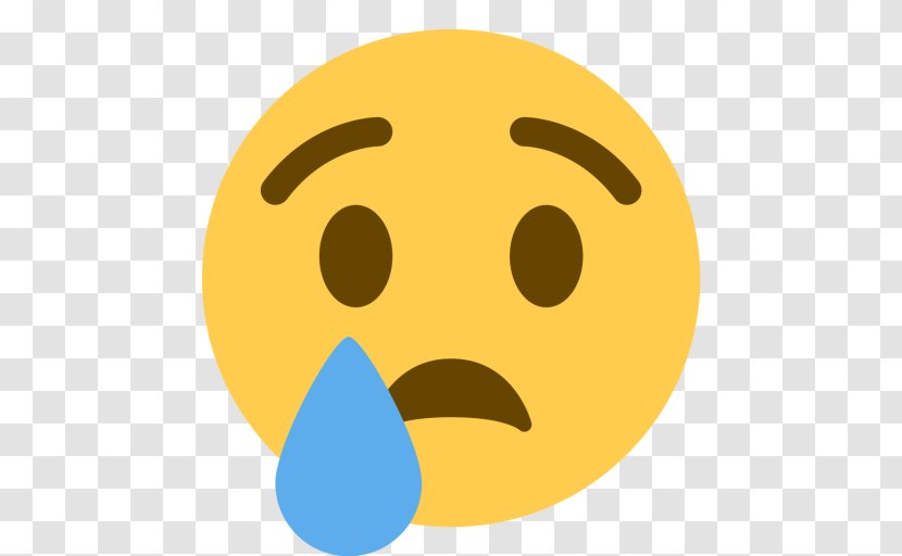Emoticon Crying Emoji Sadness - Emotion - Tear Material Transparent PNG