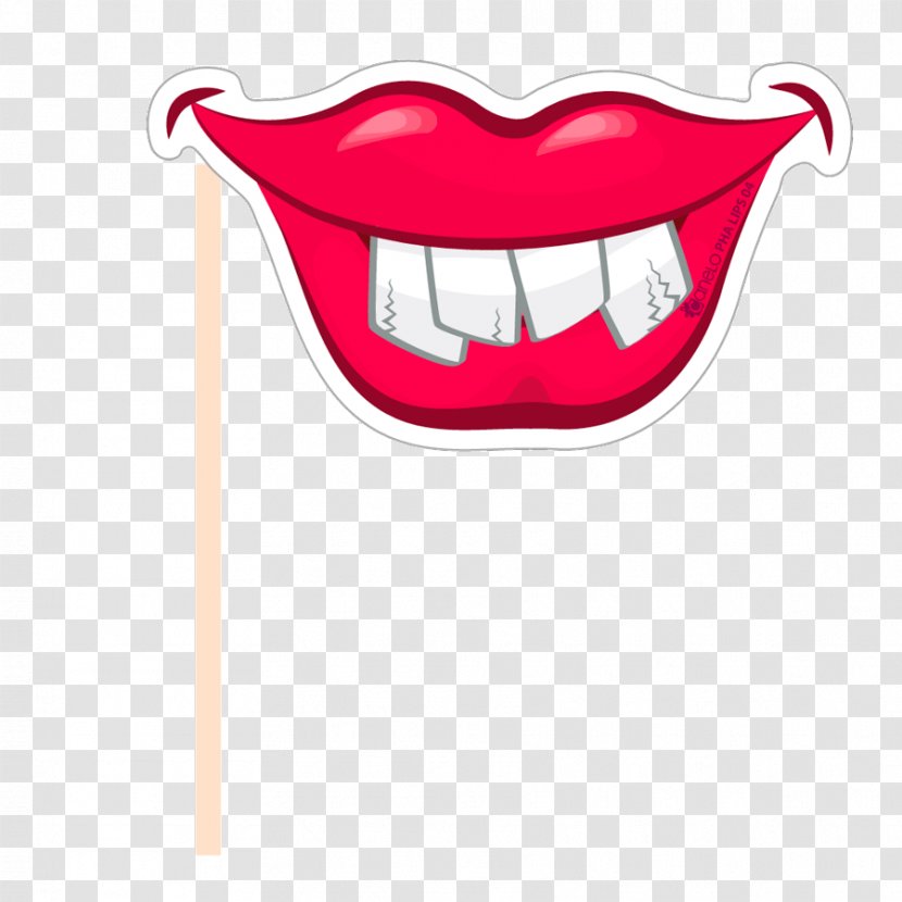 Lip Photo Booth Photocall Clip Art Transparent PNG