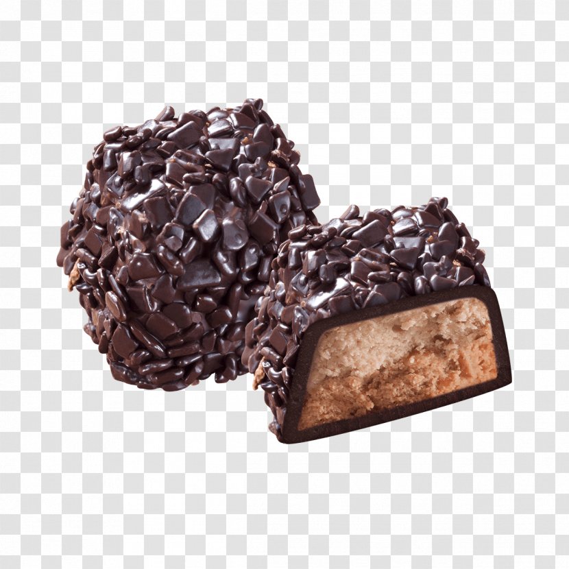Fudge Chocolate Truffle Belgian Praline Bonbon - Dessert Transparent PNG