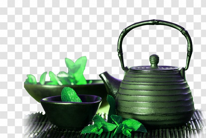 Green Tea White Oolong Kombucha - Tableware - Set Transparent PNG