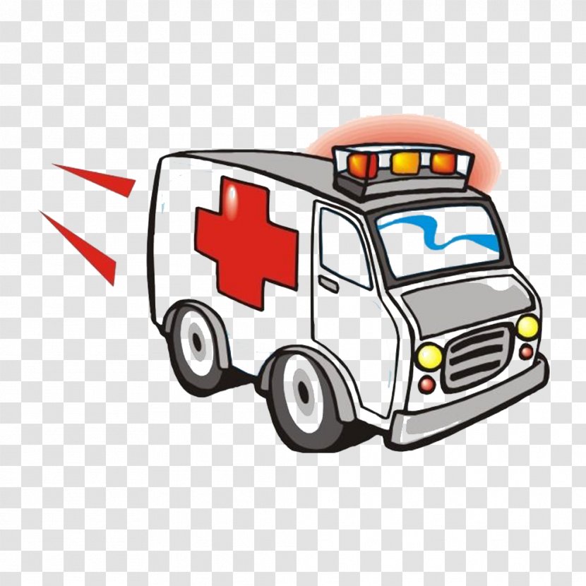 Ambulance Emergency Clip Art - Mode Of Transport Transparent PNG