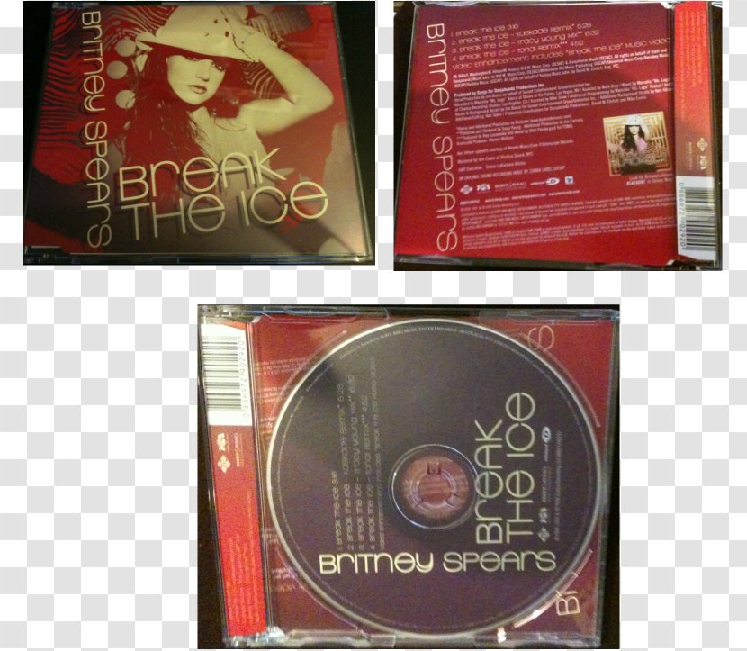 La Transparencia De Un Alma Break The Ice Compact Disc DVD STXE6FIN GR EUR - Silhouette - Britney Spears Transparent PNG