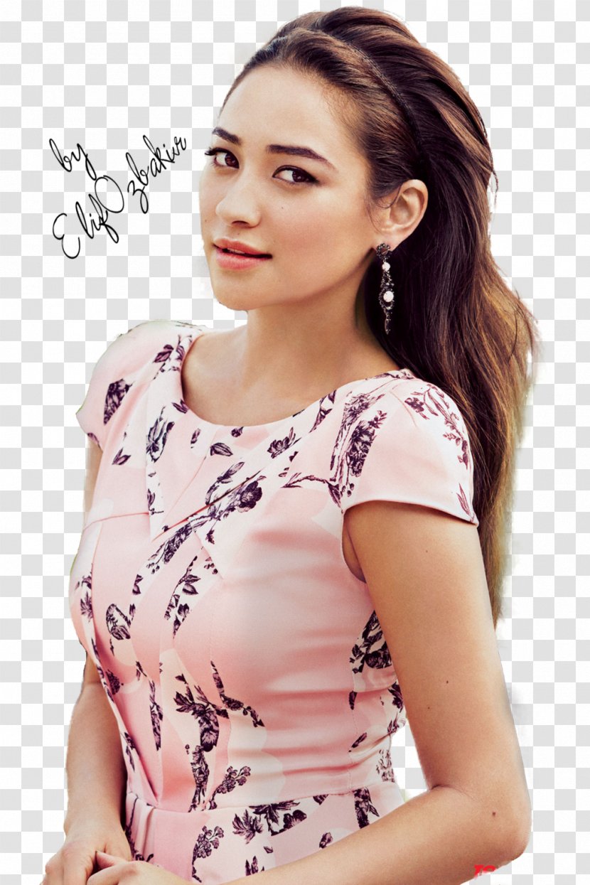 Shay Mitchell Pretty Little Liars Emily Fields Actor - Watercolor Transparent PNG