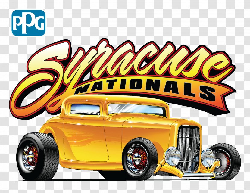 PPG Syracuse Nationals New York State Fairgrounds Car Auto Show - Vintage Transparent PNG