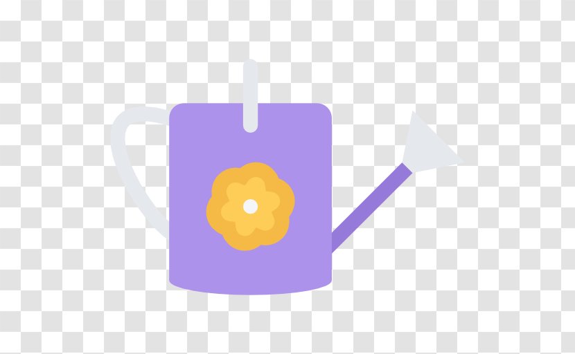Yellow Purple Violet Lilac - Watering Can Transparent PNG