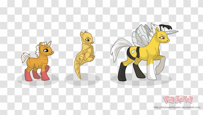 Pony Digital Art Cartoon Illustration 4 February - Animal - My Family Members Transparent PNG