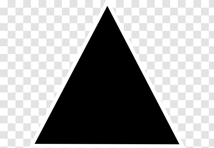 Triangle Diagonal - Black - Future Vector Transparent PNG