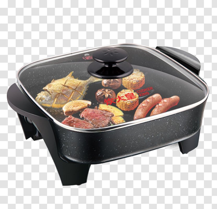 Barbecue Grill Dish Grilling Oven - Rice Cookers - Frying Pan Transparent PNG