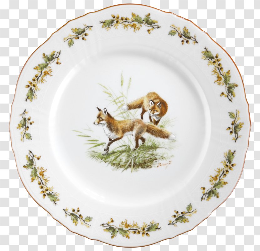 Plate Roe Deer Bayreuth Porcelain Platter - Heart Transparent PNG