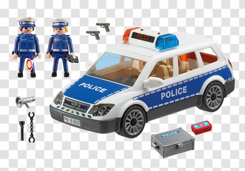 Police Car Playmobil Station - Aviation Transparent PNG