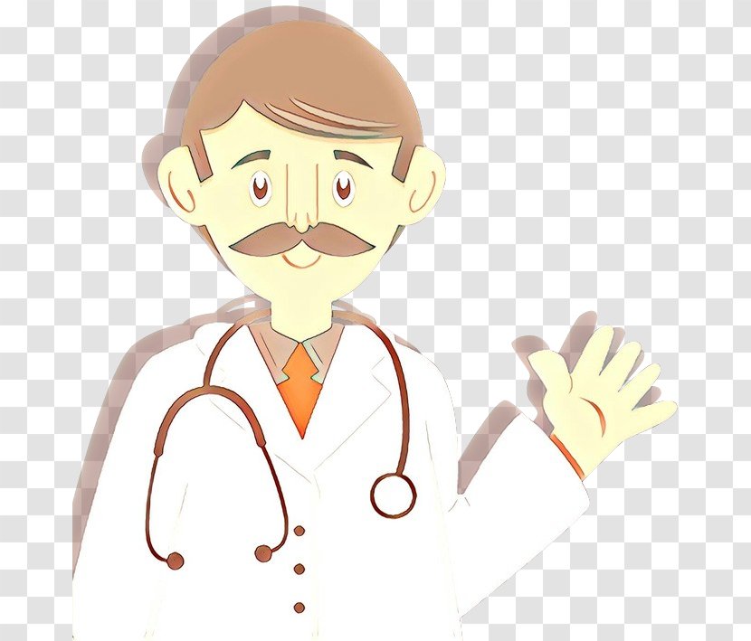 Physician Doctor Of Medicine Cartoon Image - Ultrasonography - Thumb Transparent PNG