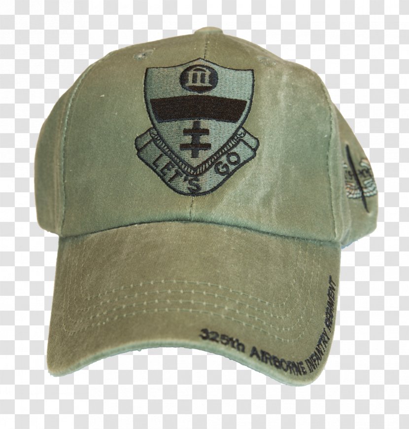Baseball Cap 325th Infantry Regiment Airborne Forces Paratrooper - Division - Od Green Caps Transparent PNG