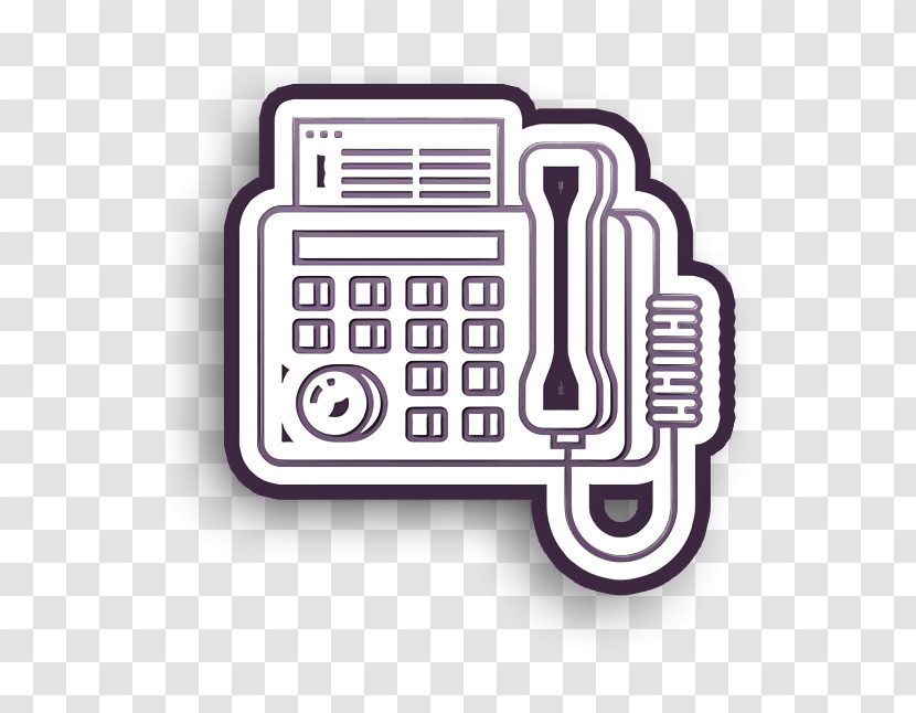 Fax Icon Office Icon Print Icon Transparent PNG