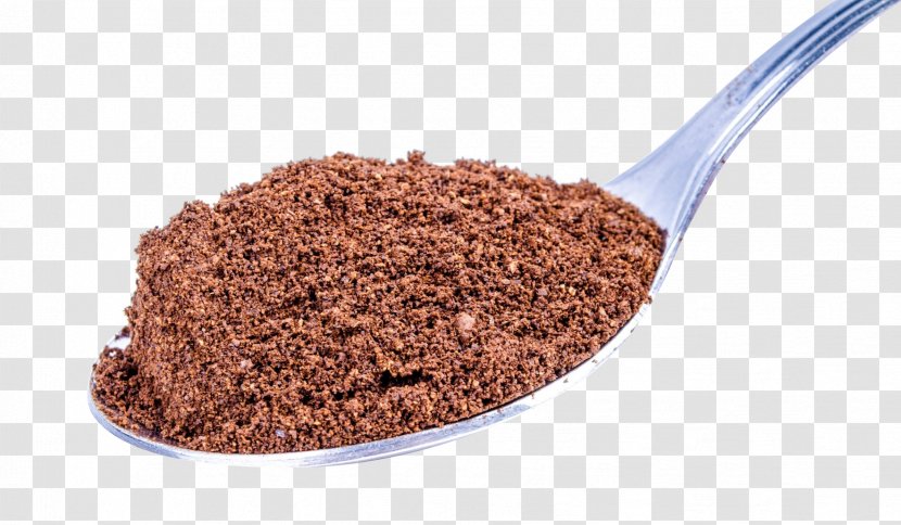 Instant Coffee Powder Cocoa Solids Chocolate - Bean - Spoon Transparent PNG