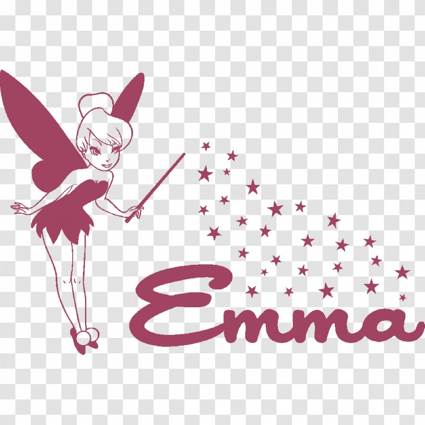 Tinker Bell Sticker Logo Clip Art Fairy - Silhouette - Colored Arrows Stickers Transparent PNG
