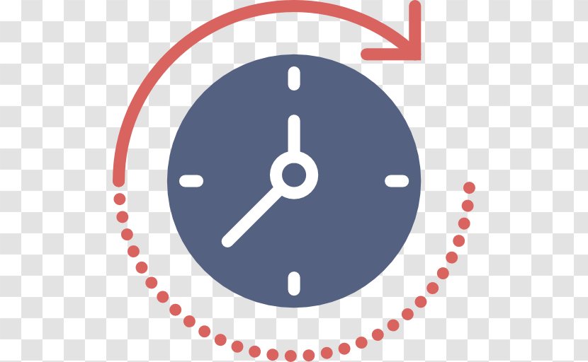 ICO Icon - Home Accessories - Cartoon Clock Transparent PNG
