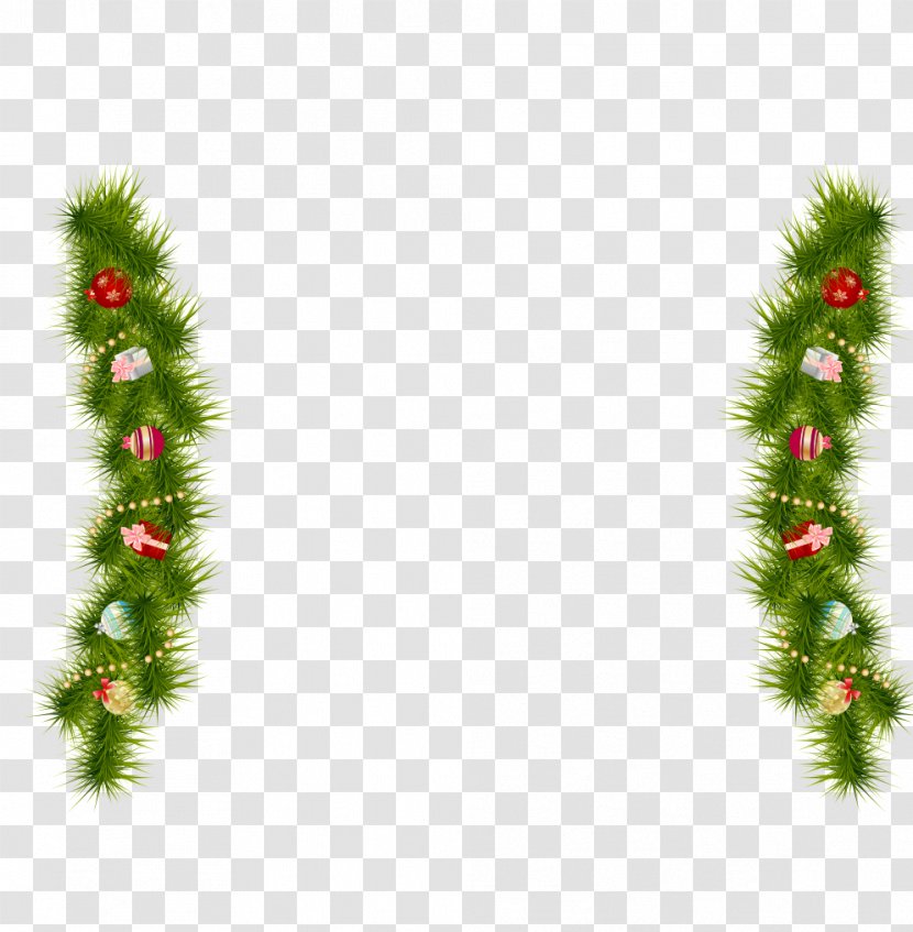 Christmas Decoration Tree Plants - Pinaceae - Decorative Greenery Transparent PNG
