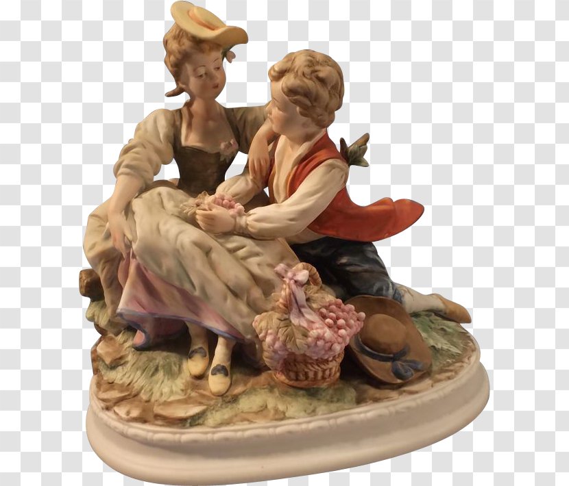 Lefton China Figurine Porcelain Painting Statue - Picnic Transparent PNG