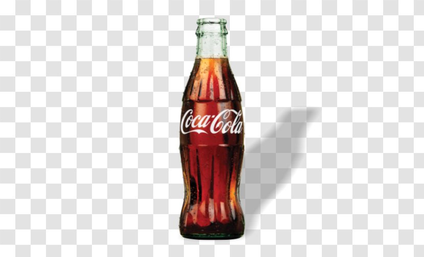 The Coca-Cola Company Fizzy Drinks Glass Bottle - Coca Cola Transparent PNG