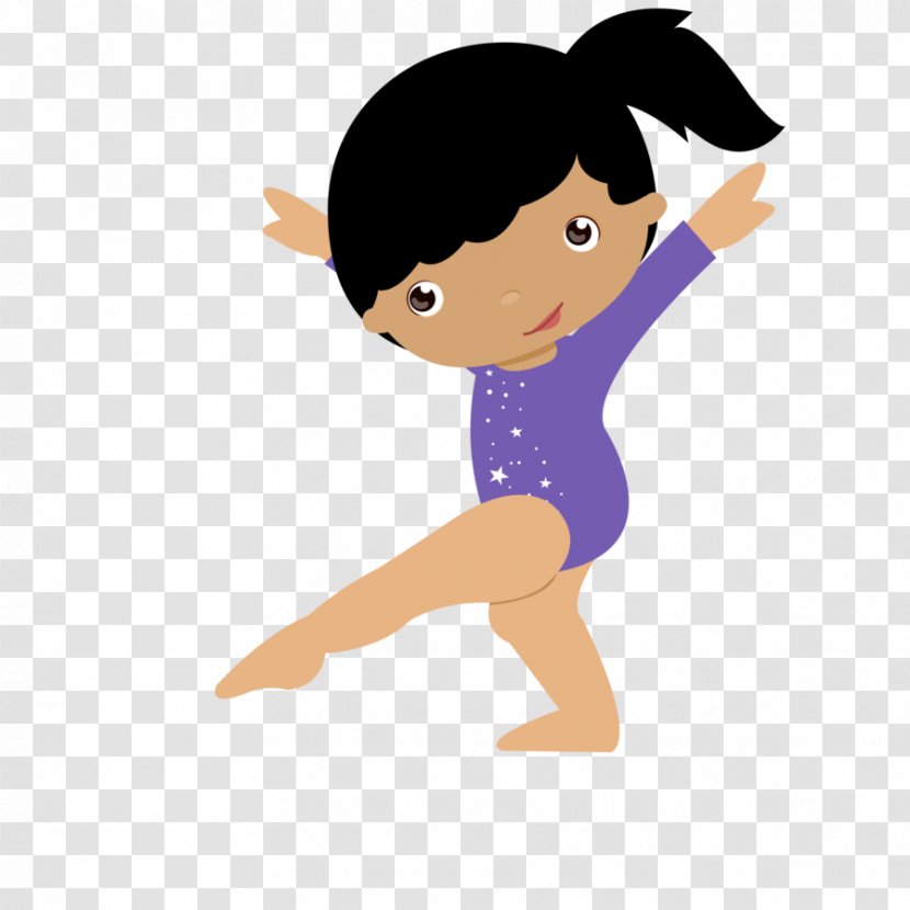 Artistic Gymnastics Sport Clip Art - Cartoon - Jumping Up Transparent PNG