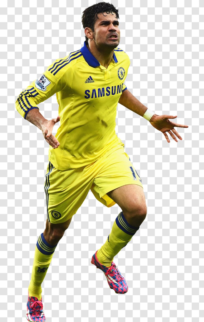 Diego Costa Chelsea F.C. Premier League Football Player - Jersey Transparent PNG