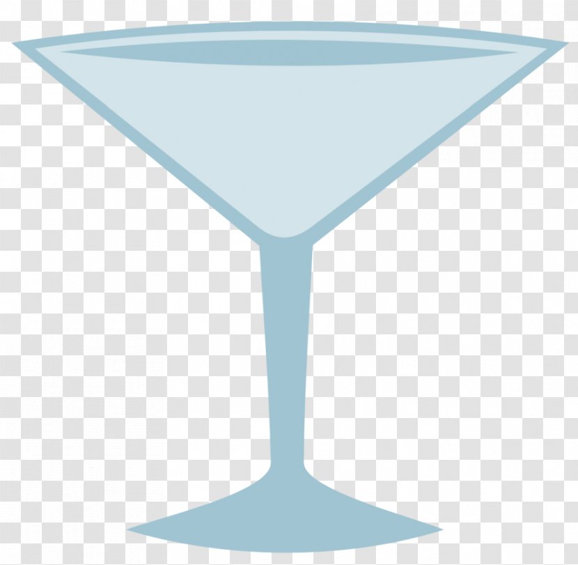 Wine Glass Martini Blue Hawaii Lagoon Champagne - Cartoon Transparent PNG