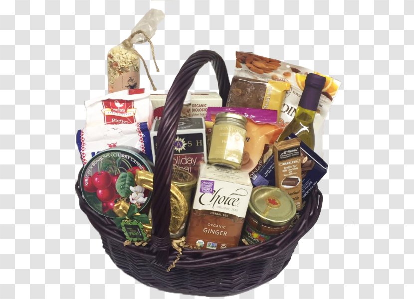 Food Gift Baskets Card Hamper - Basket Transparent PNG