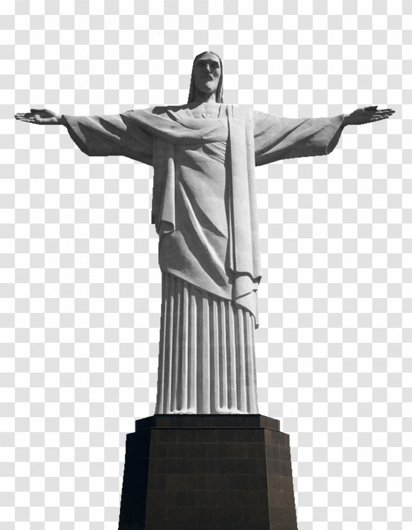 Christ The Redeemer Corcovado King New7Wonders Of World Statue - Jesus Transparent PNG