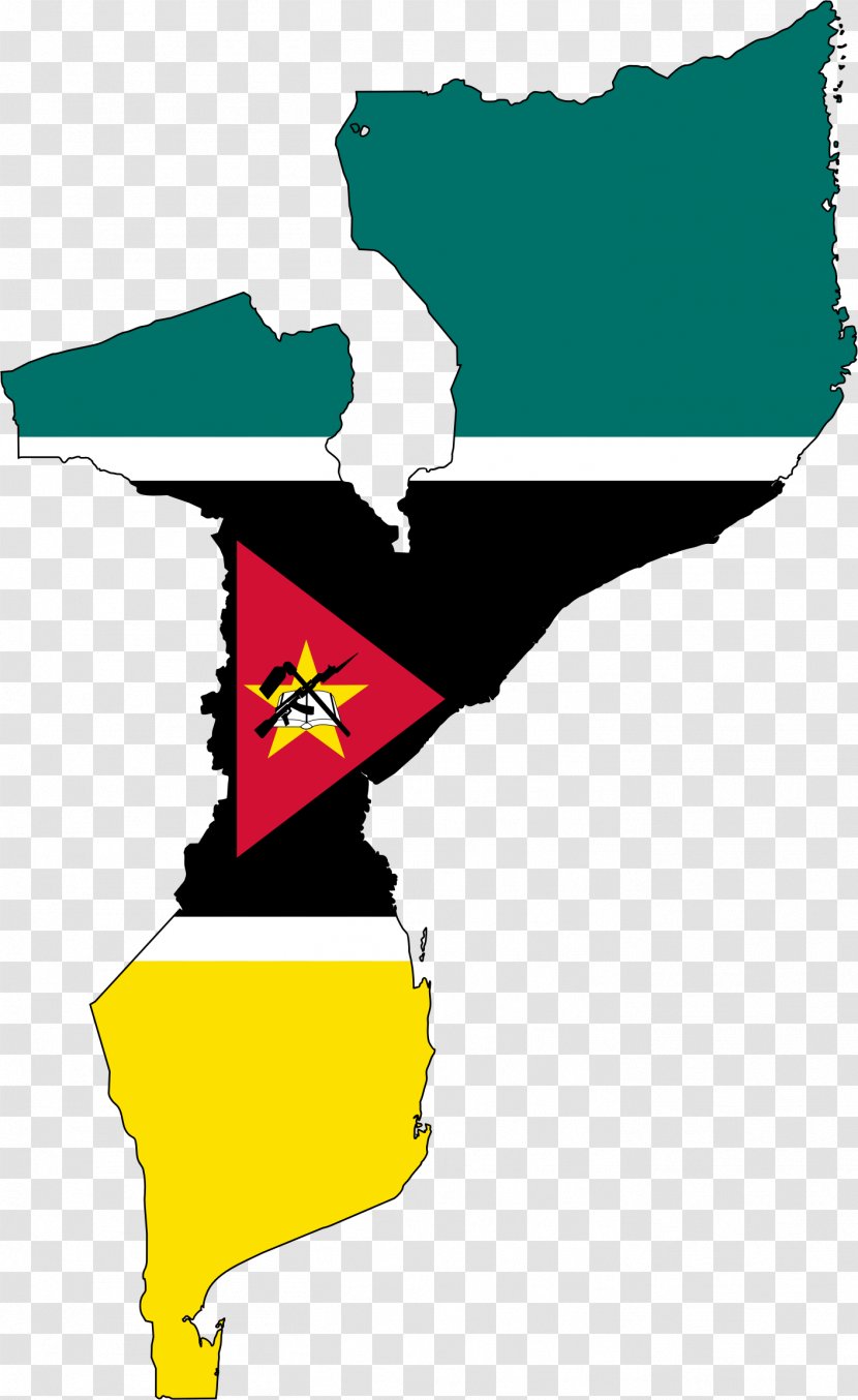 Flag Of Mozambique Map National Transparent PNG