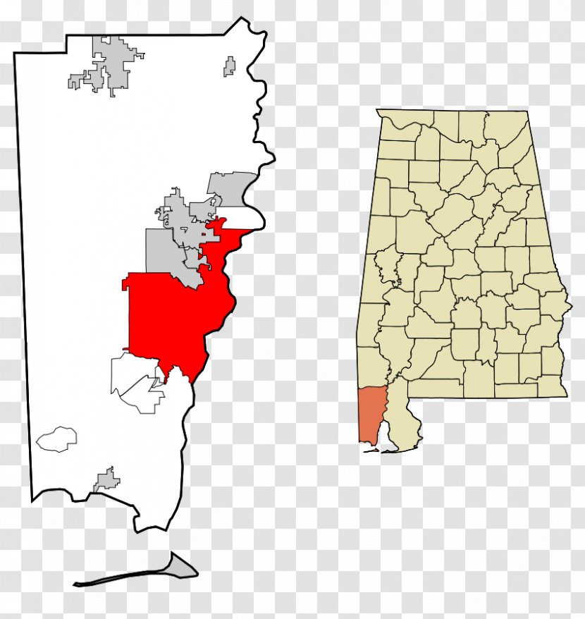 Mobile Prichard Movico, Alabama Bucks 2010 United States Census - Popular Area Transparent PNG
