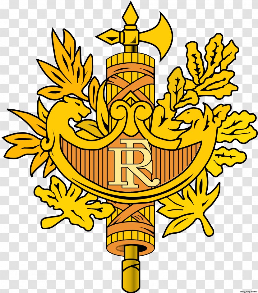 National Emblem Of France French Revolution Symbol - Coat Arms Transparent PNG