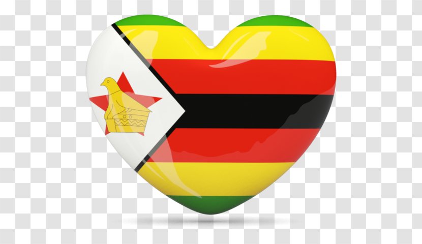 Flag Of Zimbabwe Rhodesia - Heart - Spanish Language Transparent PNG