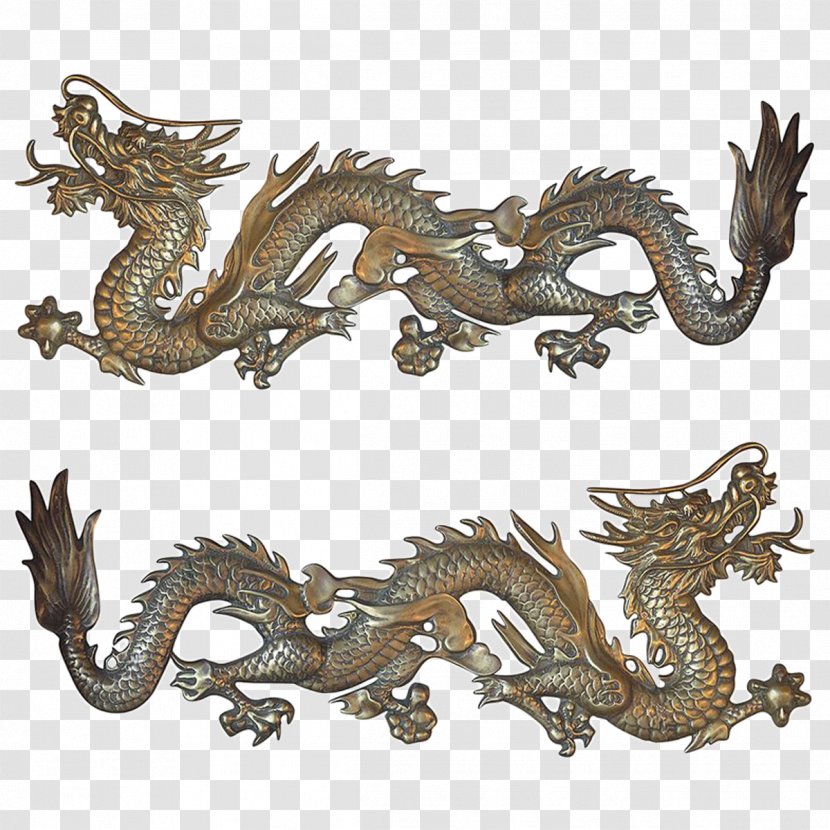 Chinese Dragon China Perfume Bottles - Ink Transparent PNG