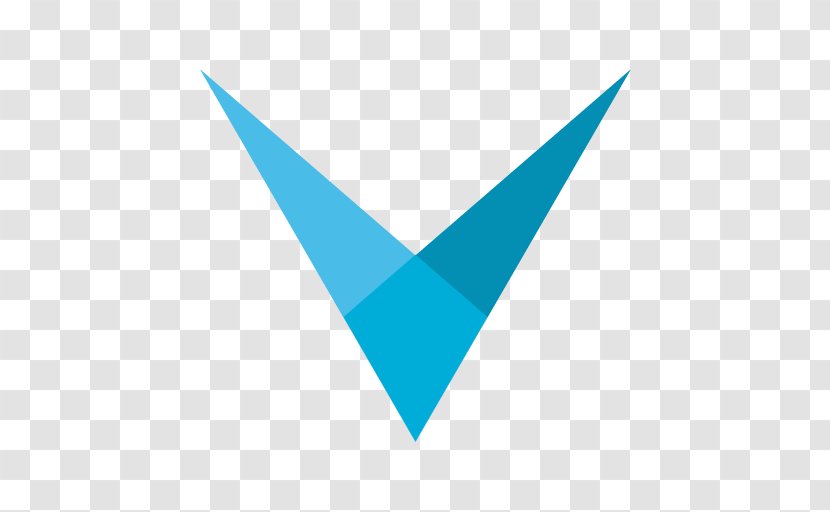 Logo Angle Point Desktop Wallpaper - Blue Transparent PNG