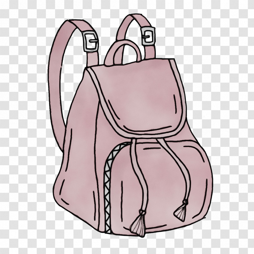 Bag Backpack Pink Handbag Shoulder Bag Transparent PNG