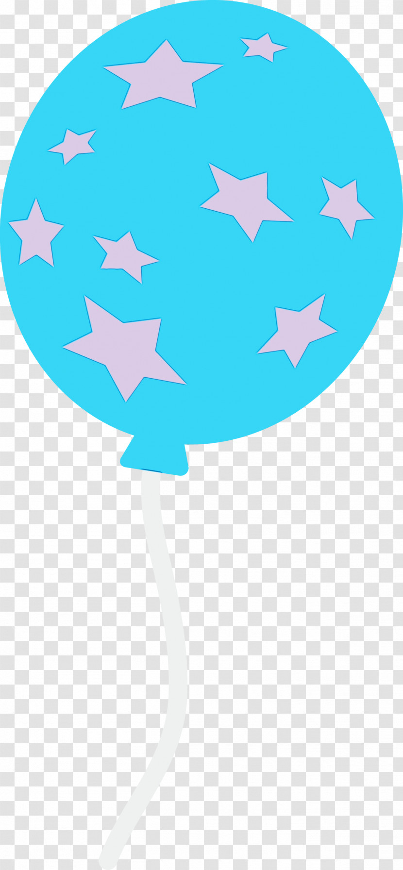 Turquoise Star Transparent PNG