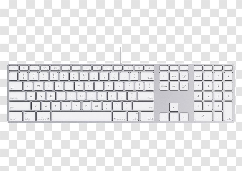 Apple Keyboard Computer Magic MacBook Pro - Mb110 - Macbook Transparent PNG