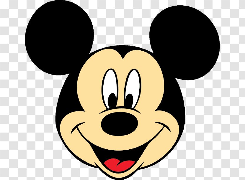 Mickey Minnie - Face - Smile Transparent PNG