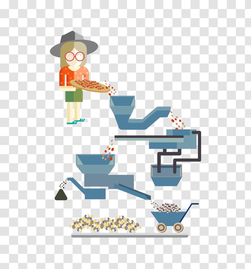 Clip Art - Creativity - Food Sorting Vector Work Transparent PNG