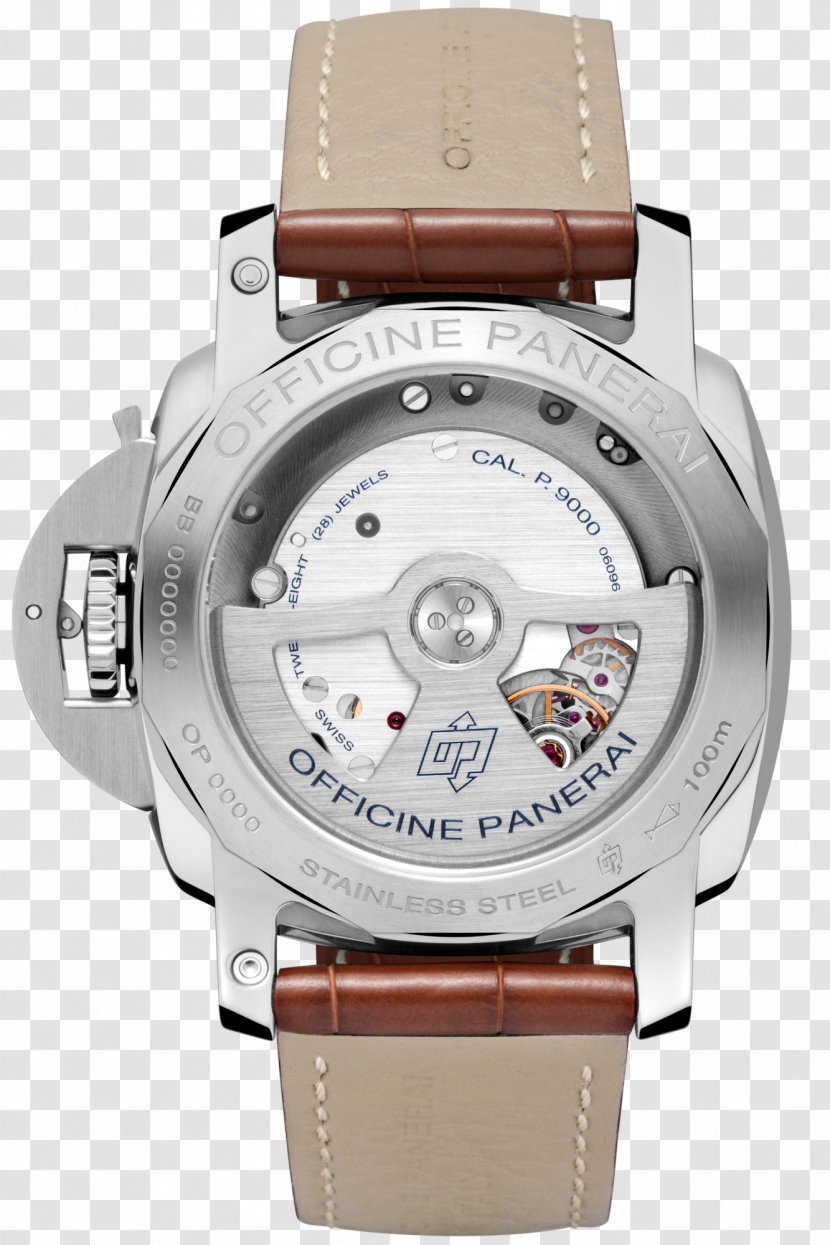 Panerai Men's Luminor Marina 1950 3 Days Watch Power Reserve Indicator Omega SA - Clock Transparent PNG