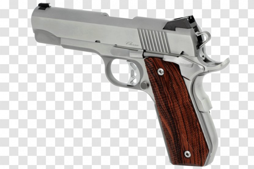 Dan Wesson Firearms M1911 Pistol .45 ACP Smith & - Gun - Remington Arms Transparent PNG