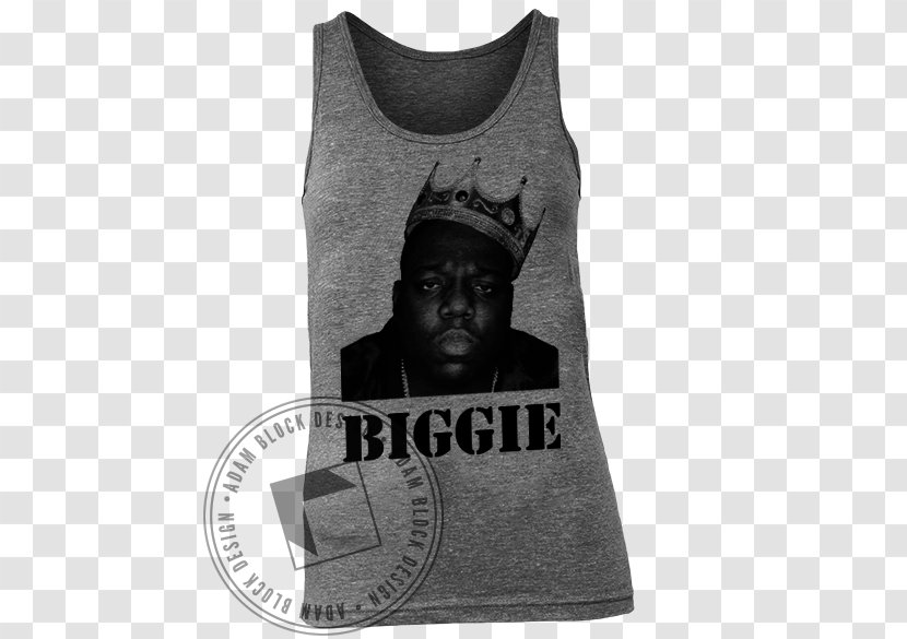 The Notorious B.I.G. T-shirt Sleeveless Shirt Gilets - Black - NOTORIOUS BIG Transparent PNG