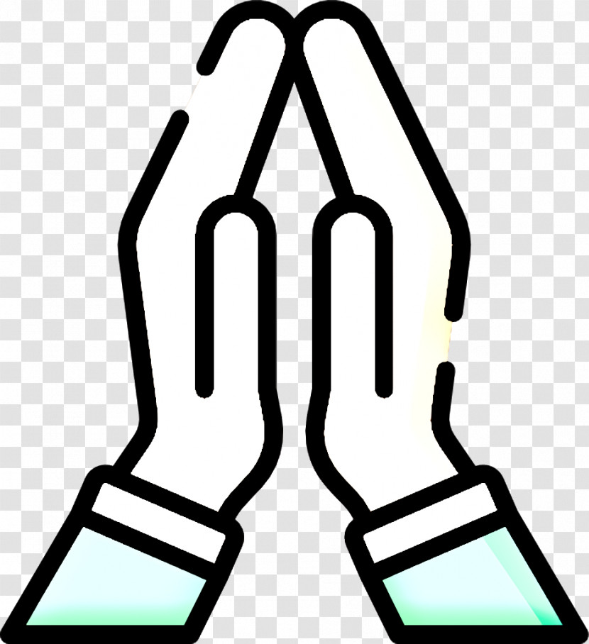 Spiritual Icon Pray Icon Transparent PNG